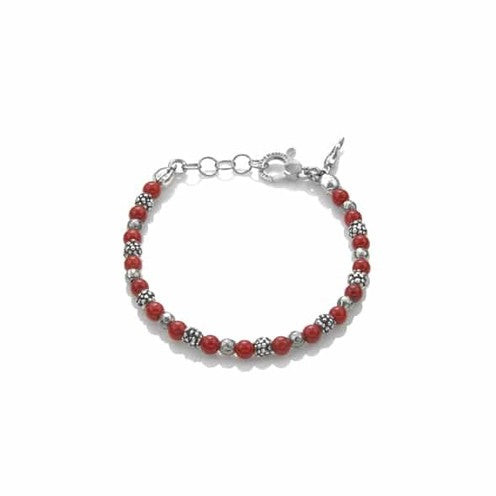 Giovanni Raspini Bracciale Donna Rio Coral | Argento 925 | Artigianato italiano