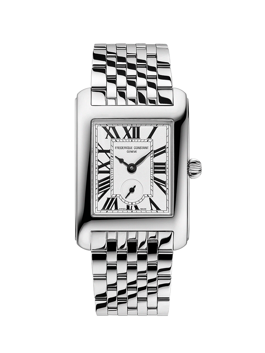 Frederique Constant Orologio Donna Small Seconds | Acciaio | Quadrante Argento