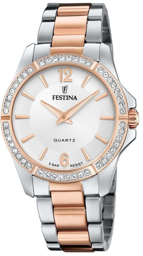 Festina Orologio Donna Bicolore Acciaio