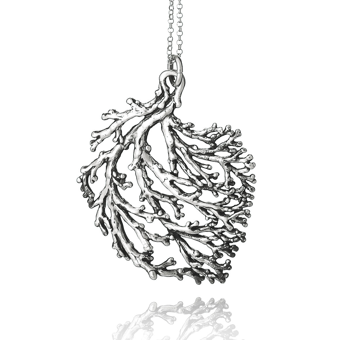 Giovanni Raspini Collana Donna Pendente Coral | Argento 925 | Collezione Mare