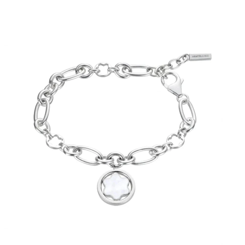 Montblanc Bracciale Donna Star Signet | Argento sterling 925 | Madreperla