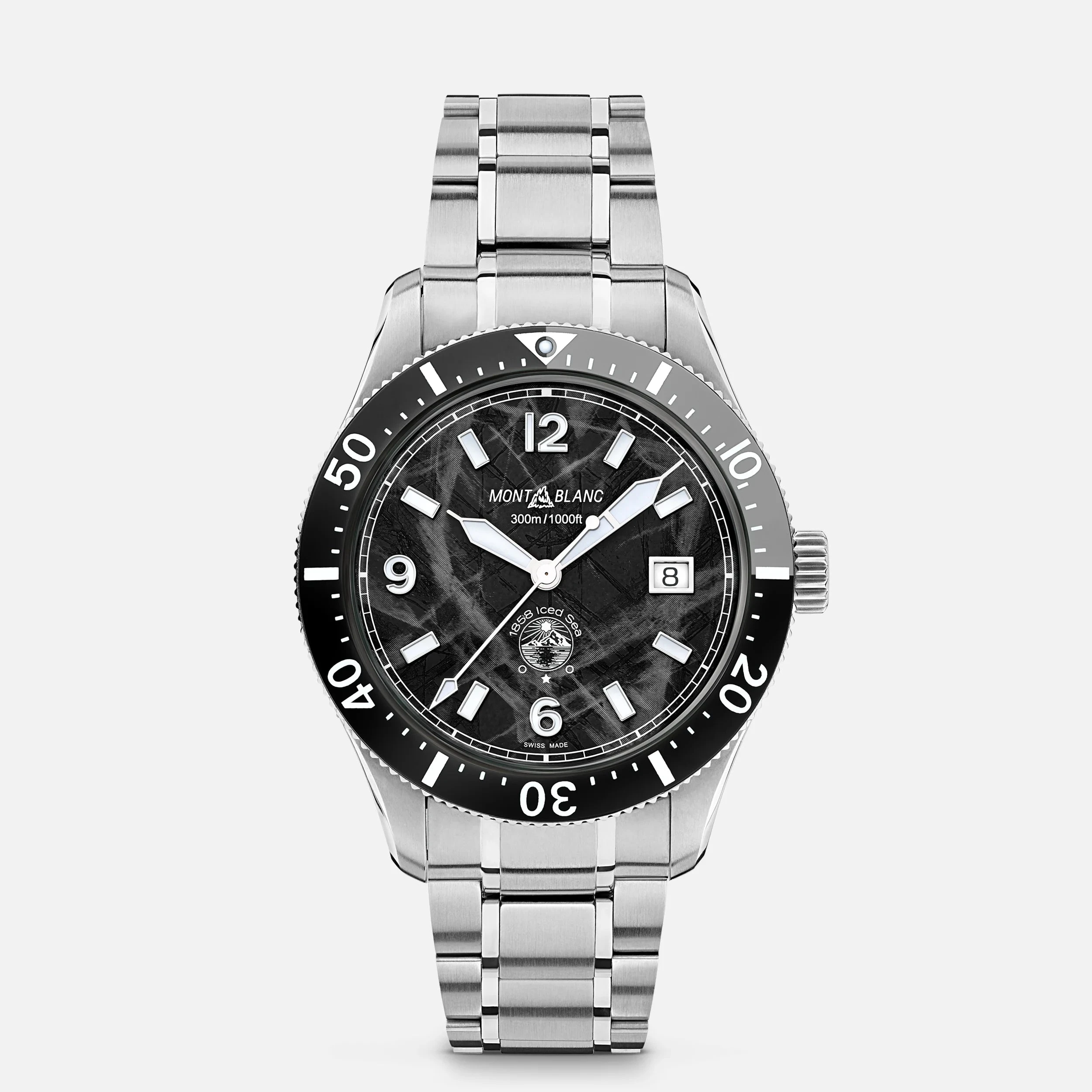 Montblanc | Orologio uomo | 1858 Ice Sea 41 mm | Acciaio | Ceramica