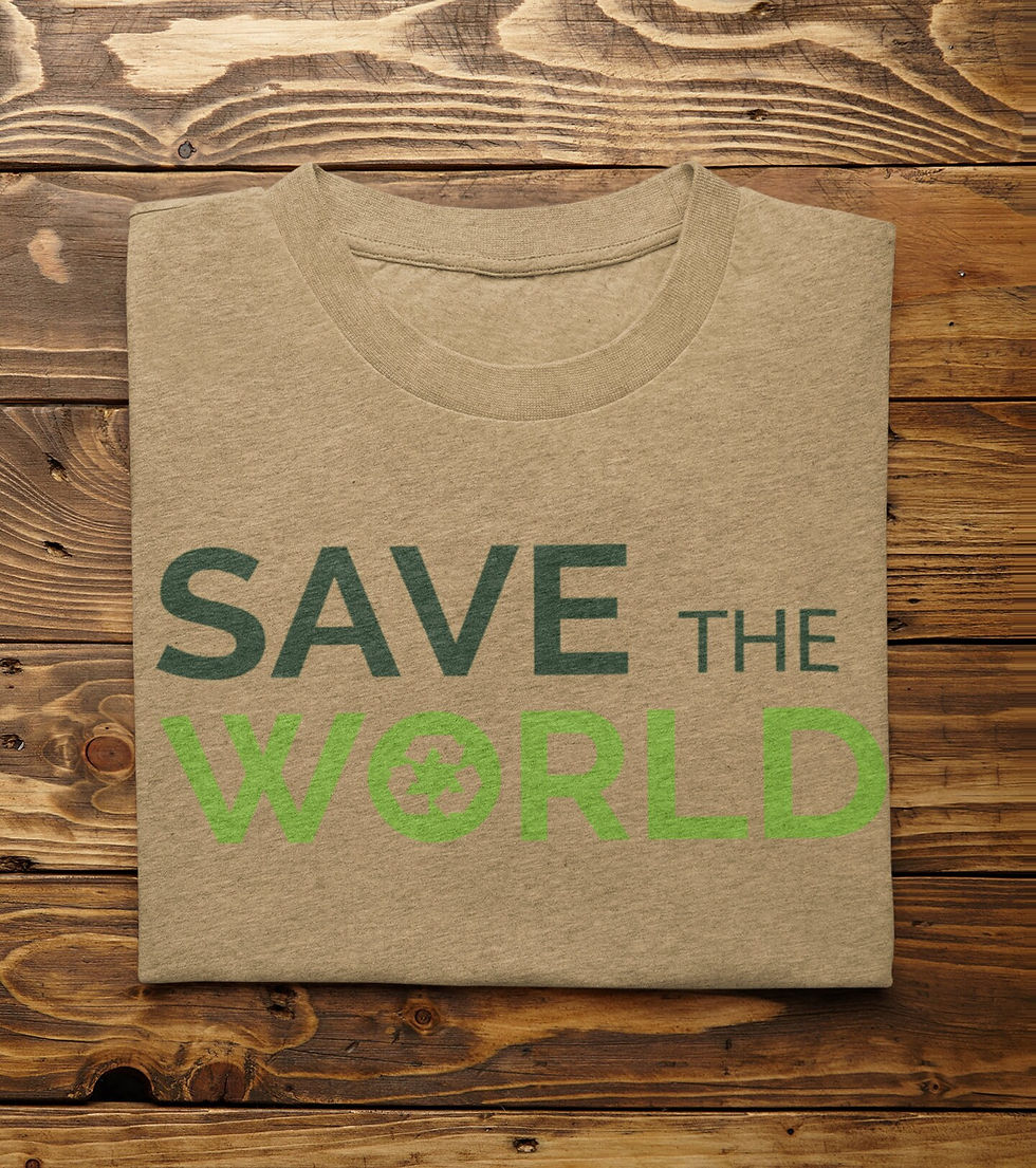 Miniatura: Save the World Tshirt – Earth Day Shirt, Save the Planet, Climate Change Tee...