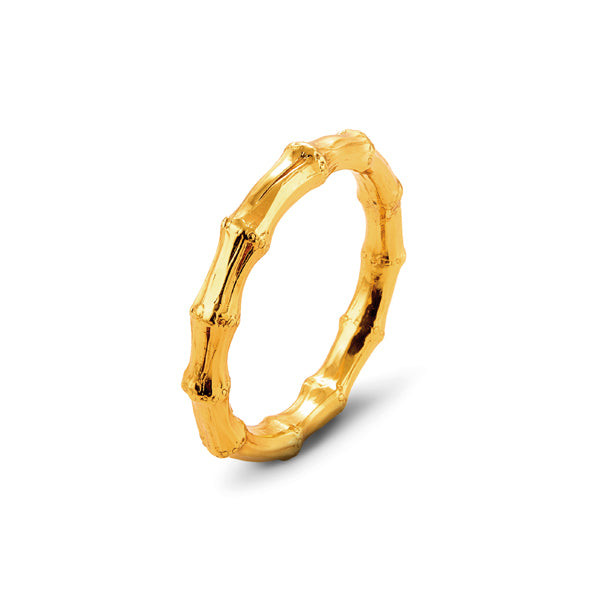 Giovanni Raspini Bracciale Bambù Dorato in Argento 925