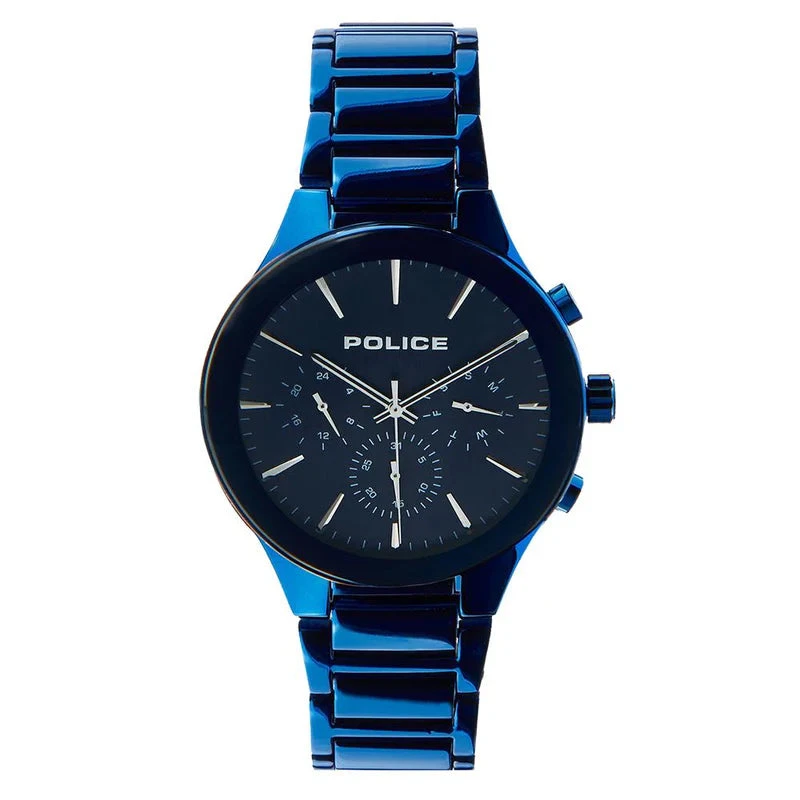Police | Orologio Uomo | Blu Intenso Multifunzione | Acciaio Inox | Gifford 44mm