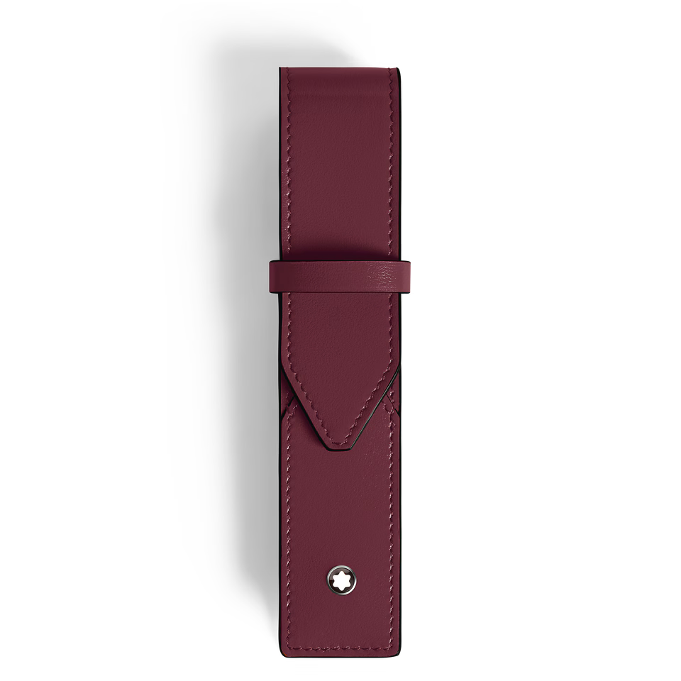 Astuccio Montblanc per Penna in Pelle Cassis