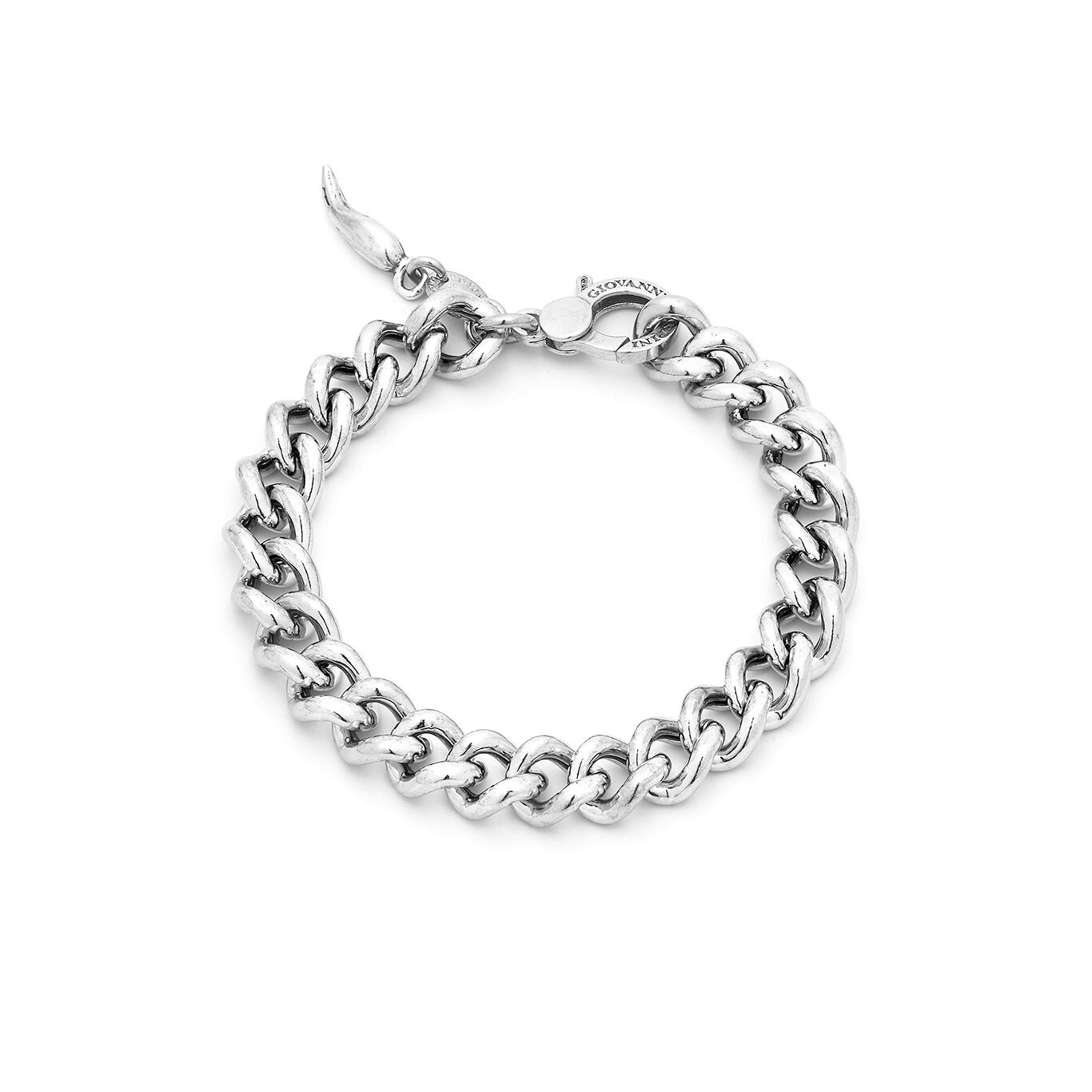Giovanni Raspini Bracciale Donna Onda Piccolo | Argento 925 | Fatto a Mano