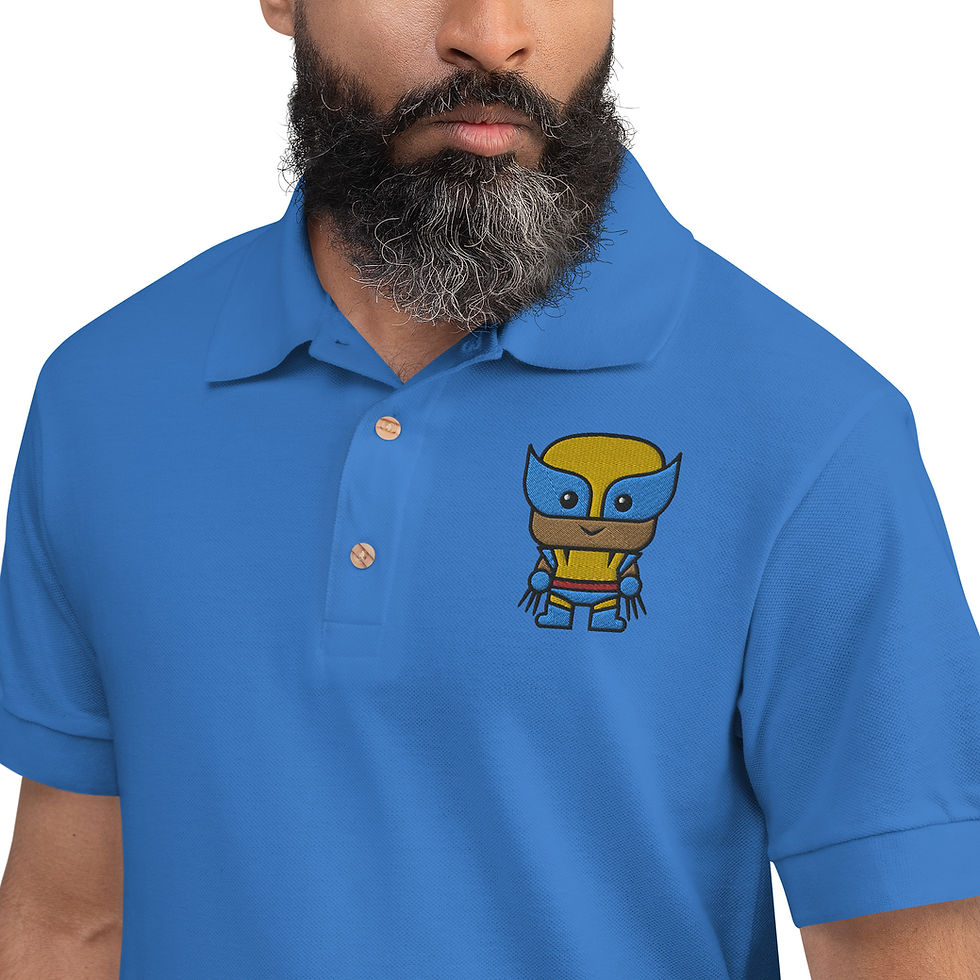 Miniatura: Polo ricamata - Wolverine - 5 colori disponibili