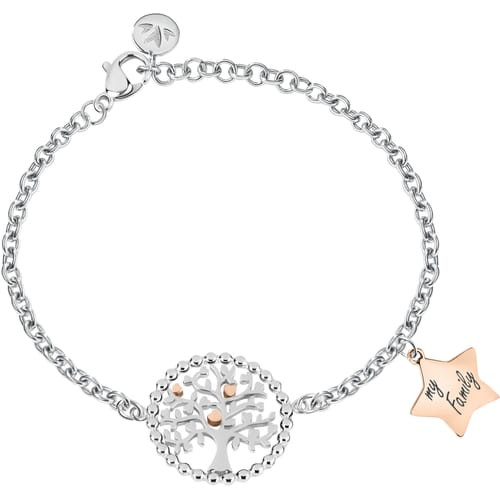 Bracciale Morellato Talismani in acciaio con albero della vita