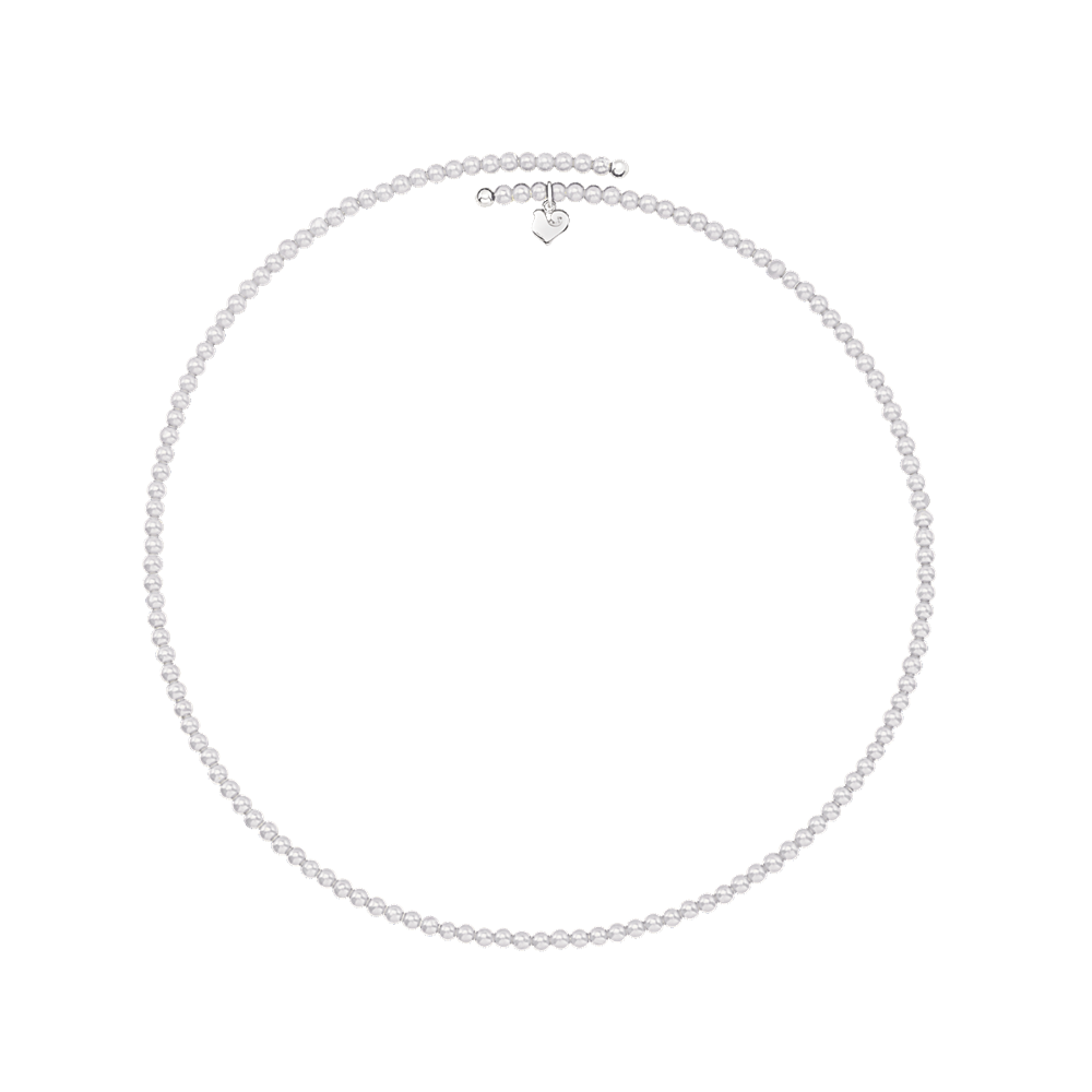 Chantecler Collana Choker in Pasta di Conchiglia e Argento
