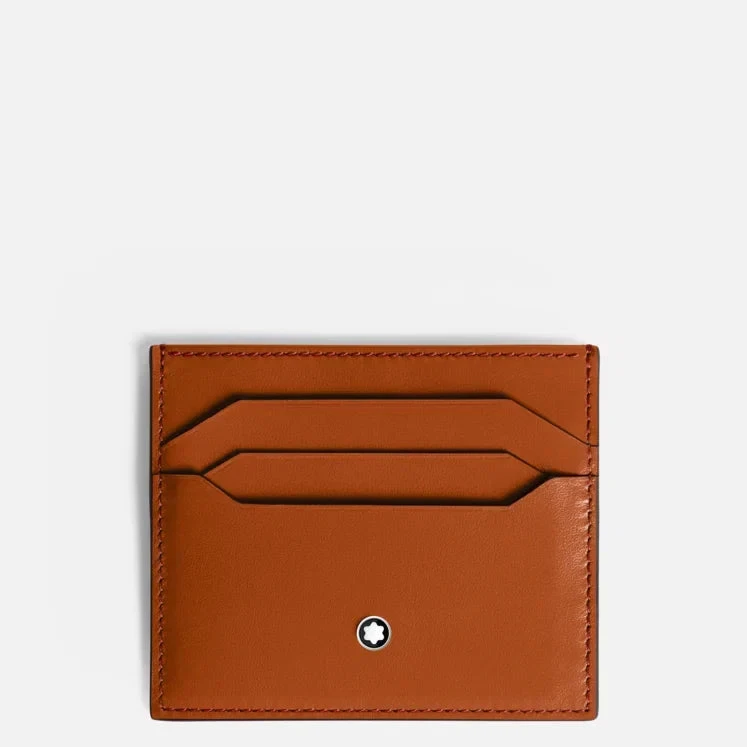 Porta Carte Montblanc Meisterstück Ruggine in Pelle con 6 Scomparti
