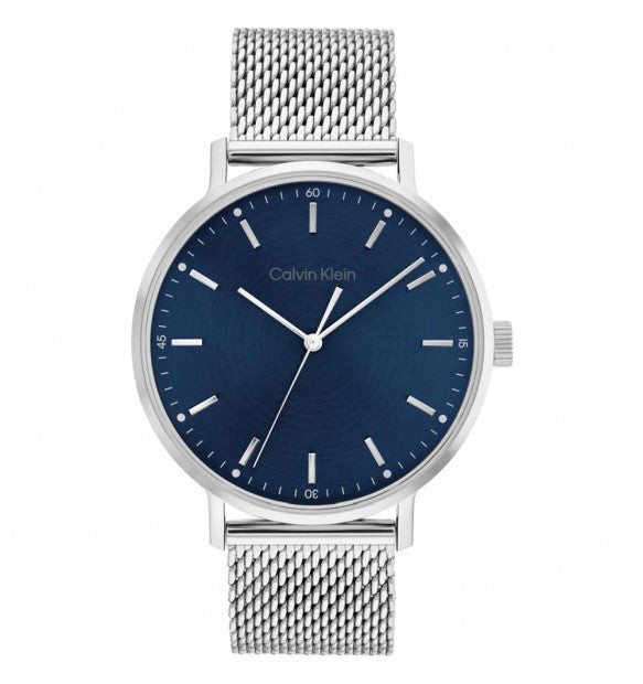 Calvin Klein Orologio Uomo Timeless Modern Mesh | Acciaio Inox | Maglia Milano