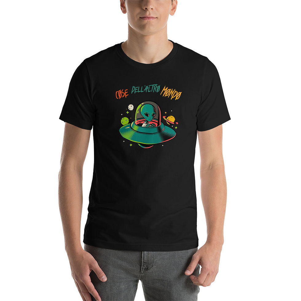 Thumbnail: Cose dell'altro mondo - T-shirt con UFO alieno
