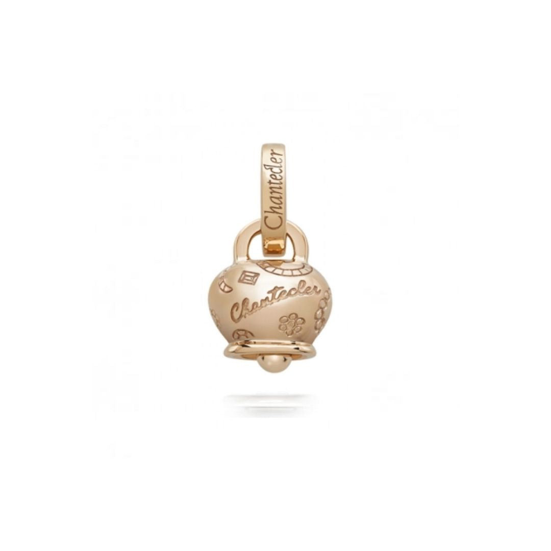 Chantecler Ciondolo Donna Campanella Micro | Oro Rosa 9Kt | Collezione Suamèm
