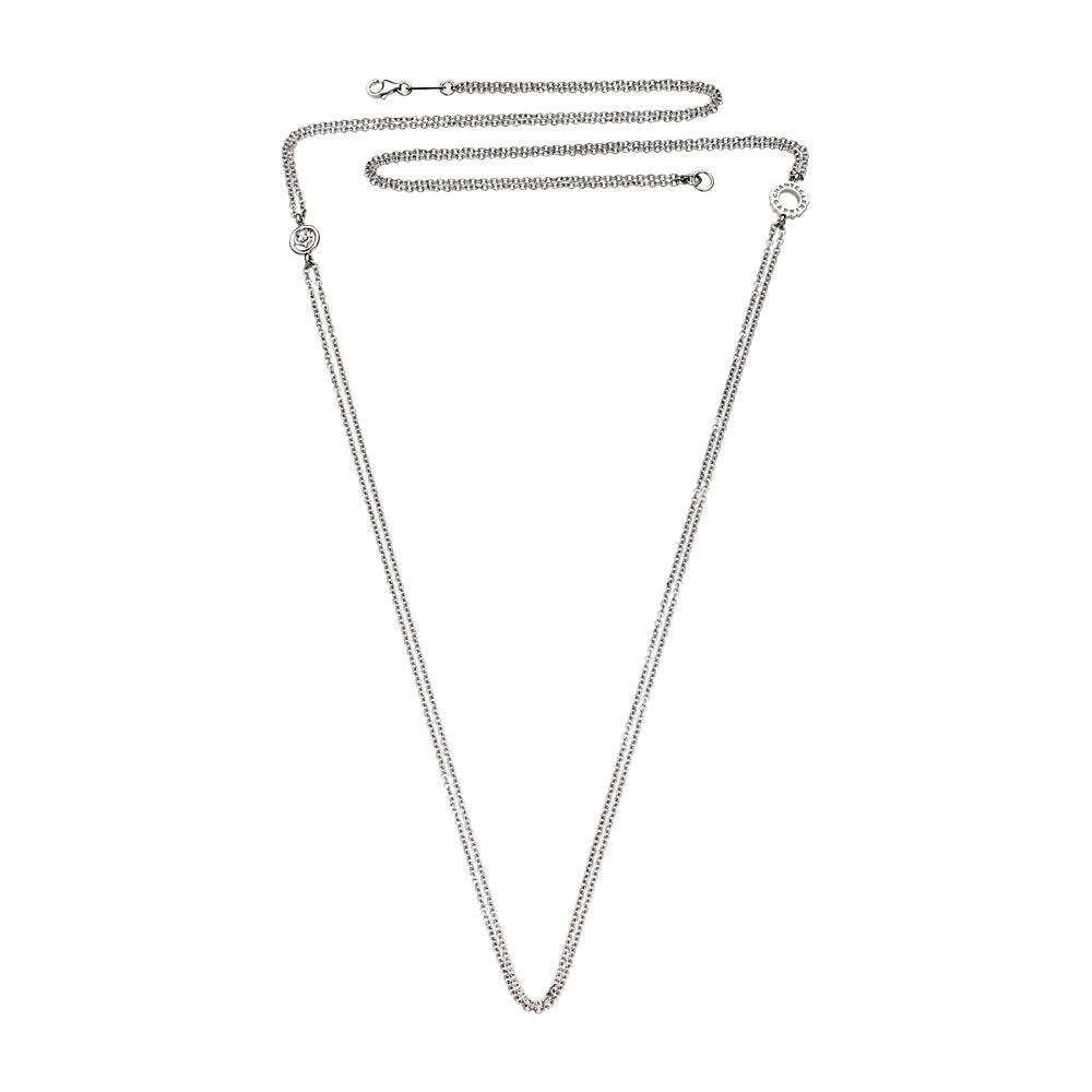 Chantecler Collana Donna Doppia Lunga 80 cm | Argento 925 | Mix & Match