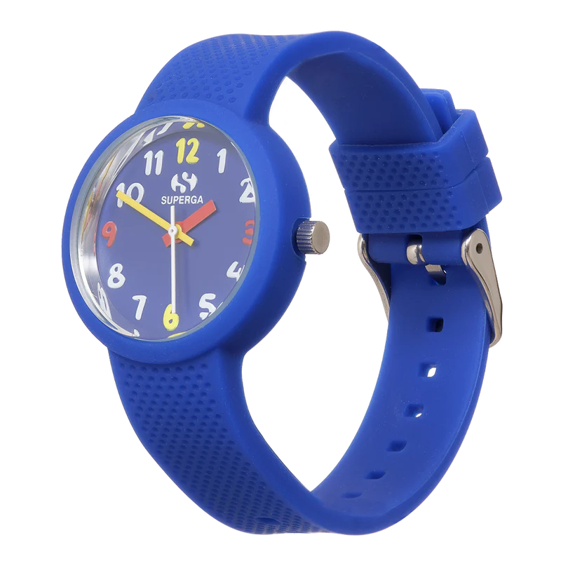 Superga | Orologio Bambino | Design colorato | Silicone | Cassa 34mm