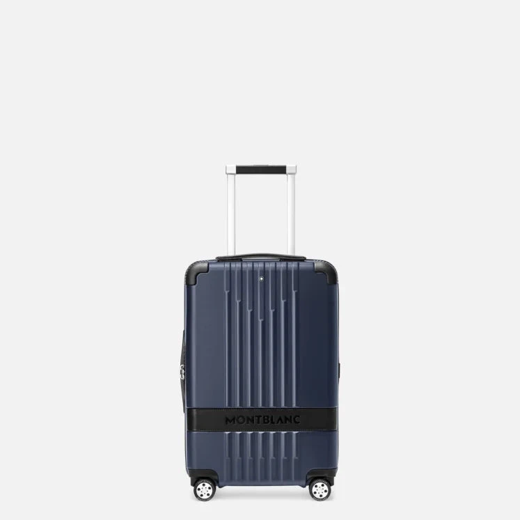 Montblanc Trolley bagaglio a mano compatto 34L | Policarbonato | Dettagli pelle