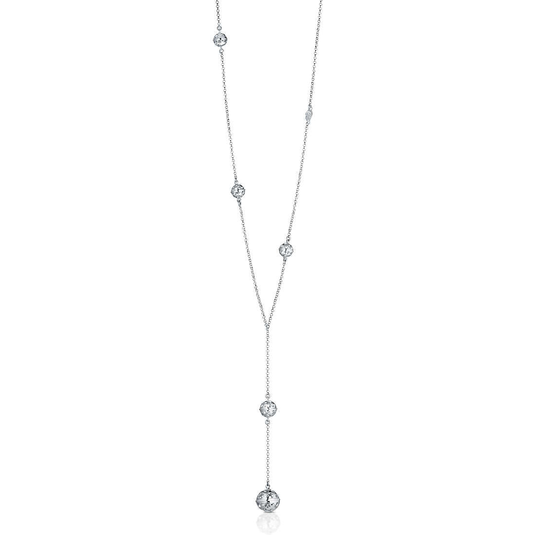 Roberto Giannotti Collana Donna Chiama Angeli | Argento 925 | Sfere Traforate