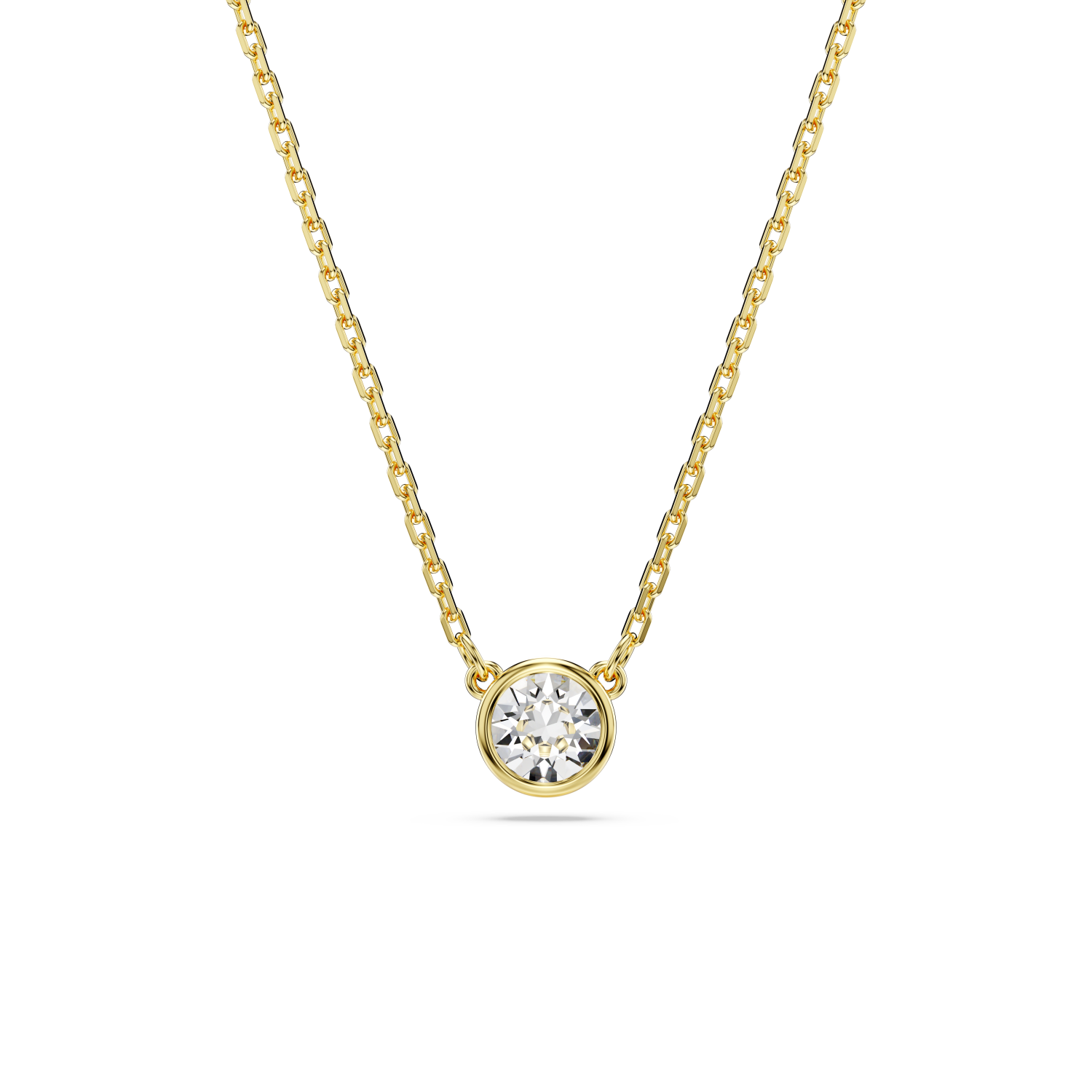 Swarovski Collana Imber Dorata Punto Luce