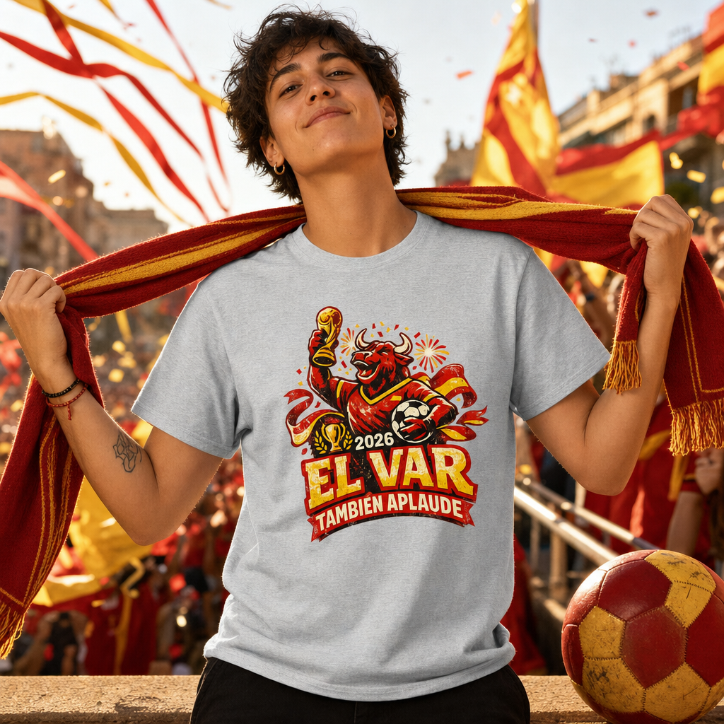 Camiseta España campeona del mundo 2026