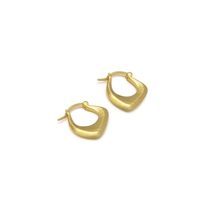 VESTOPAZZO Orecchini Donna Design Goccia | Ottone 100% riciclato | Artigianali