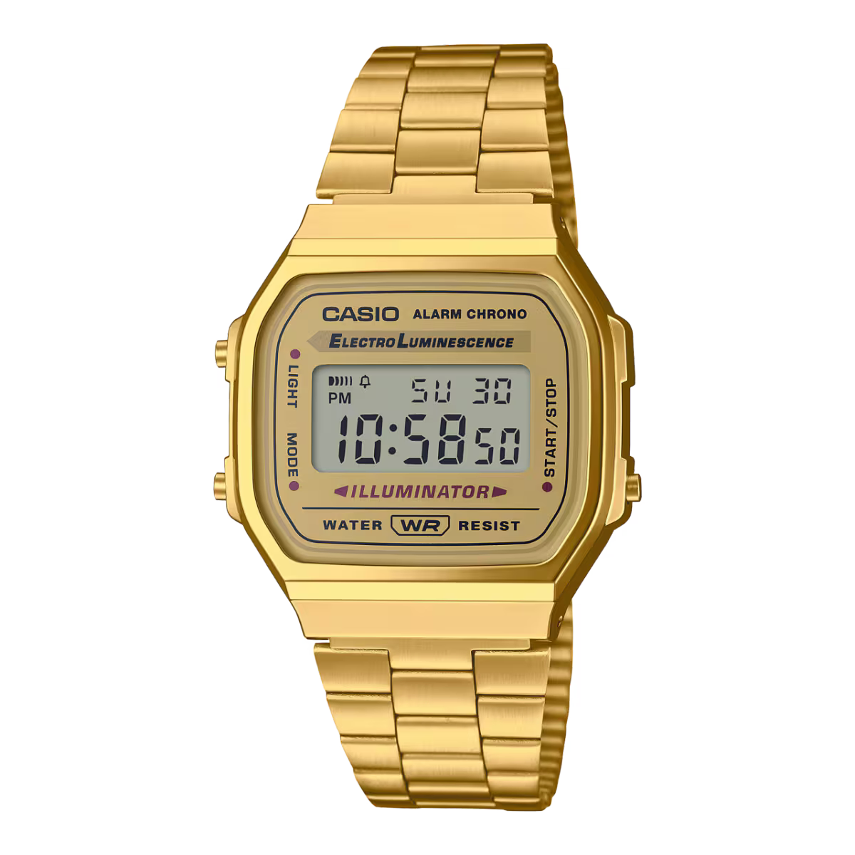 Casio A168WG digitale dorato