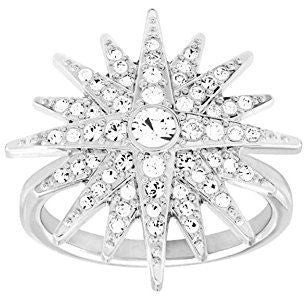 Swarovski Anello Balthus Stella Pavé | Metallo Rodiato | Clear Crystal