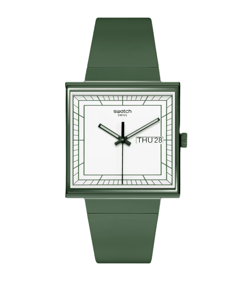 Swatch Orologio Uomo WHAT IF GREEN