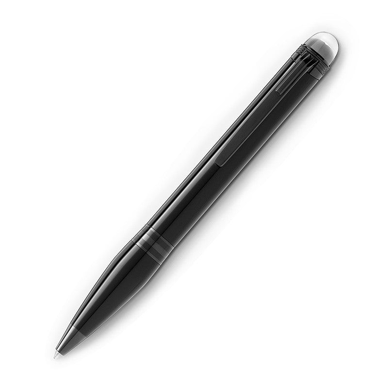 Montblanc Penna a Sfera Starwalker BlackCosmos | Resina Nera | Finiture PVD Nero