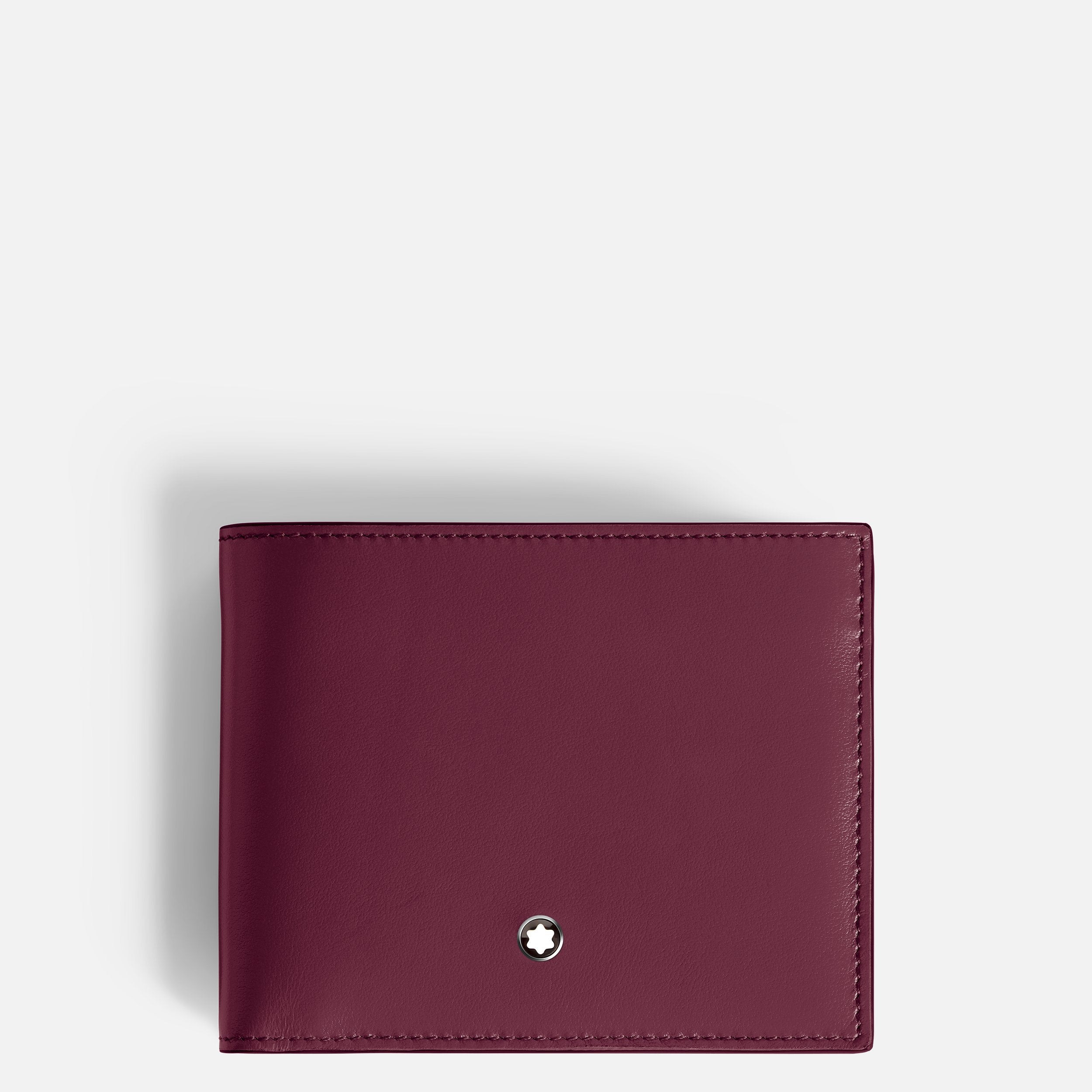 Montblanc Portafoglio Uomo Meisterstück 6 Scomparti | Pelle Cassis | Bordeaux