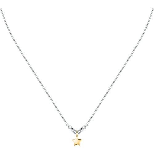 Collana Morellato Talismani in acciaio bicolore con stella