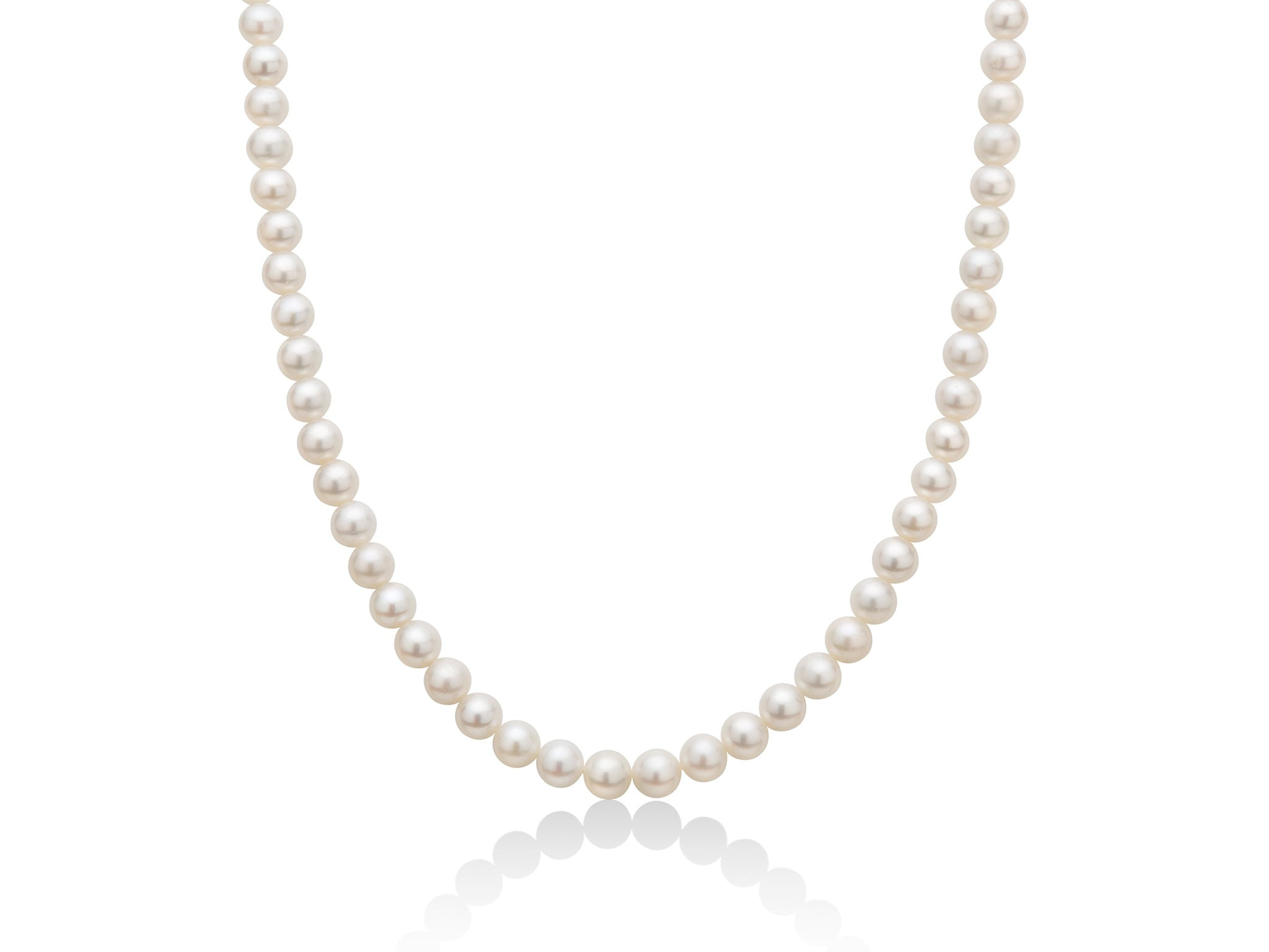 Collana Miluna Oriente 40 cm con Perle 7–7,5 mm