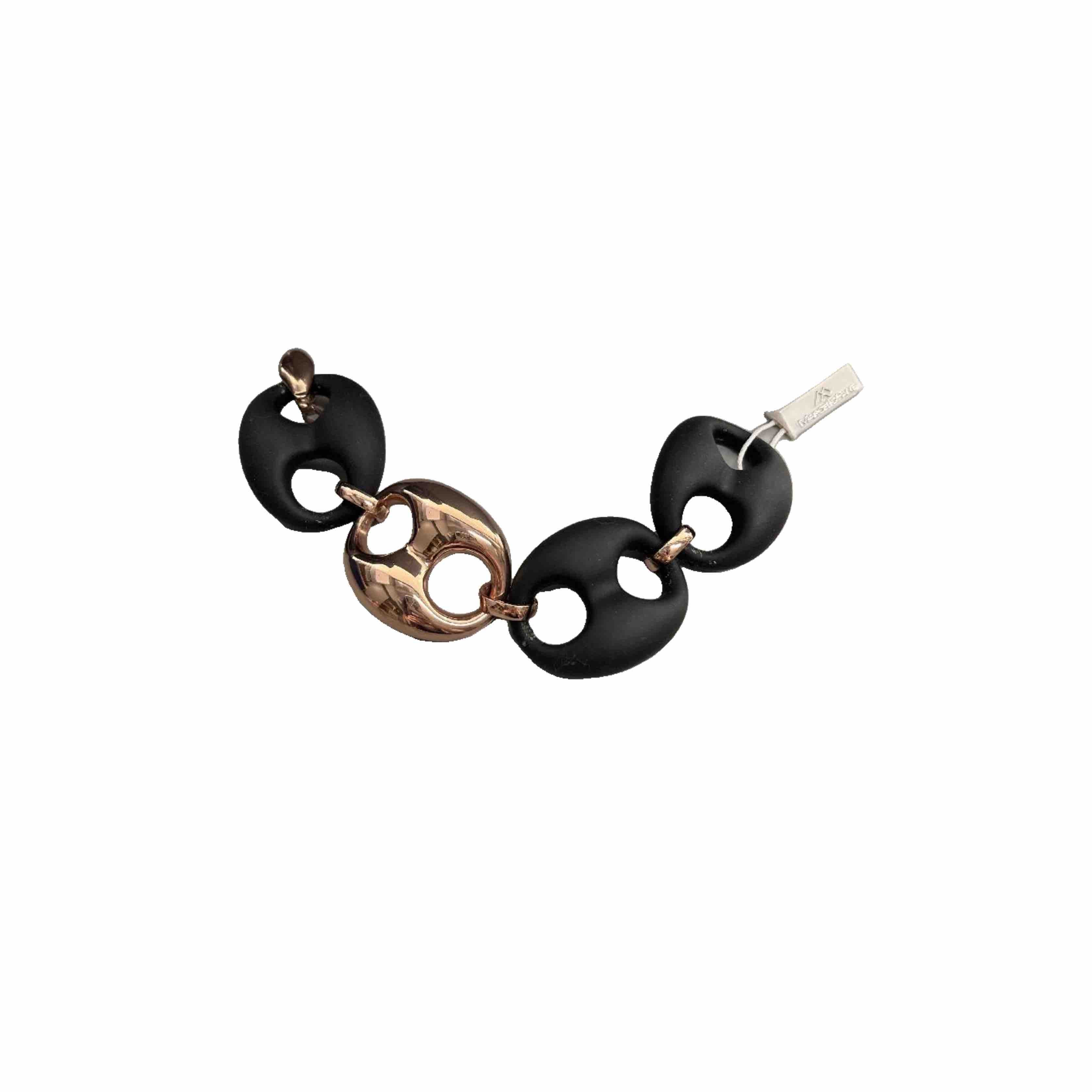 Marcello Pane Bracciale Donna Soft Touch | Argento Rosè 925 | Lunghezza 20 cm