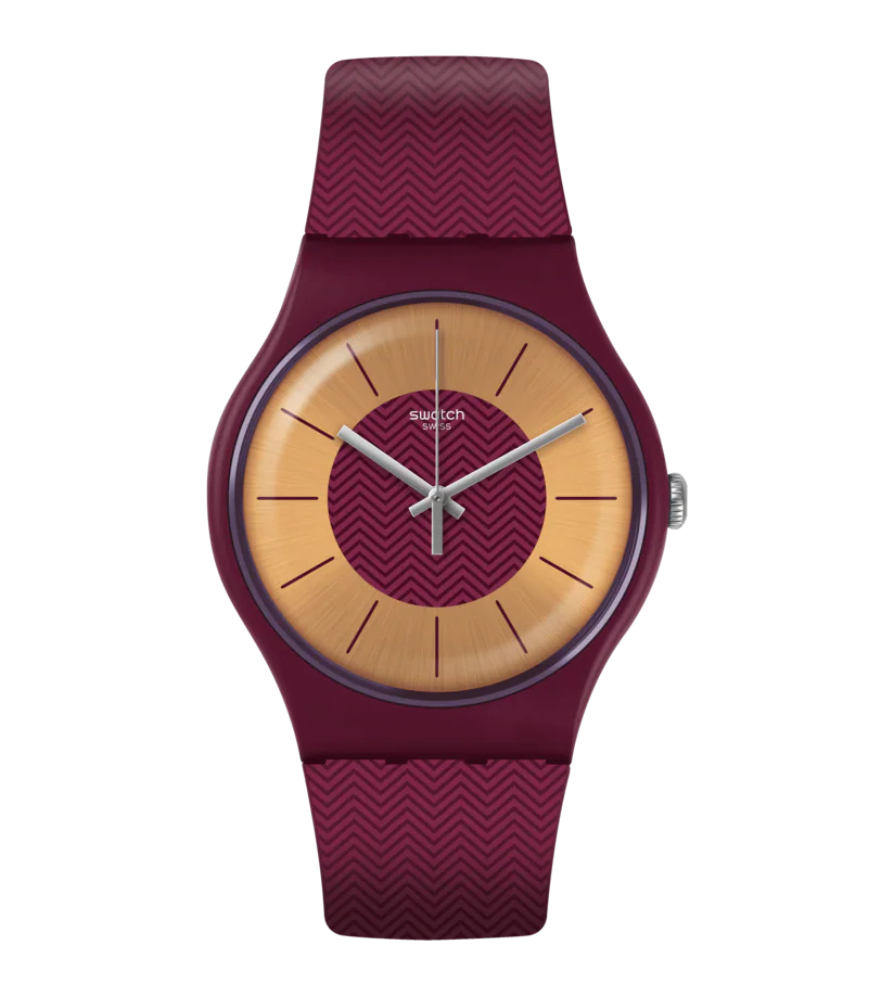 Swatch Orologio Donna Design Bord D’Eau | Cinturino Silicone | Impermeabile 30m