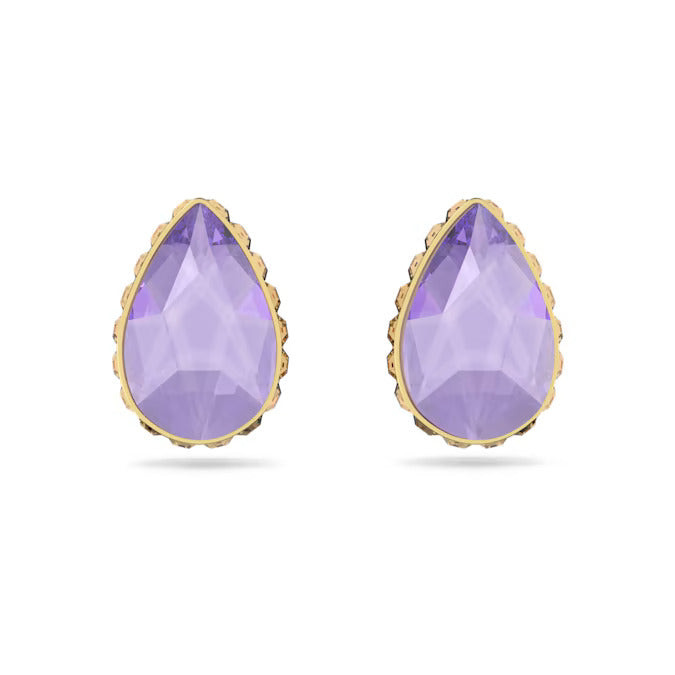 Swarovski Orecchini Donna Orbita 3D | Cristalli & Placcato Oro | Reversibili