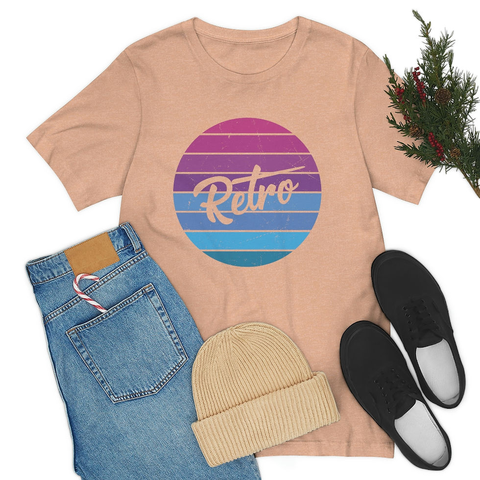 Miniatura: Retro Vintage 80’s - Synthwave Shirt, Retrowave Clothing, Vaporwave Shirt, O...