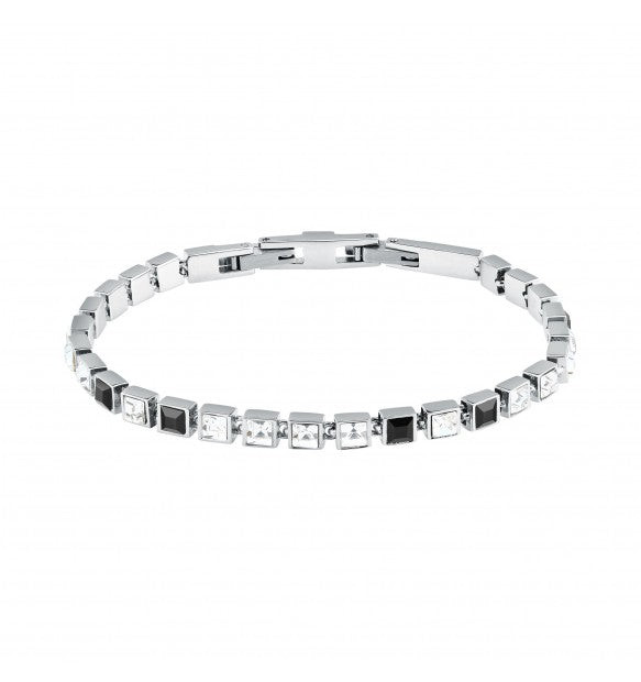 Karl Lagerfeld Bracciale Tennis Bicolore