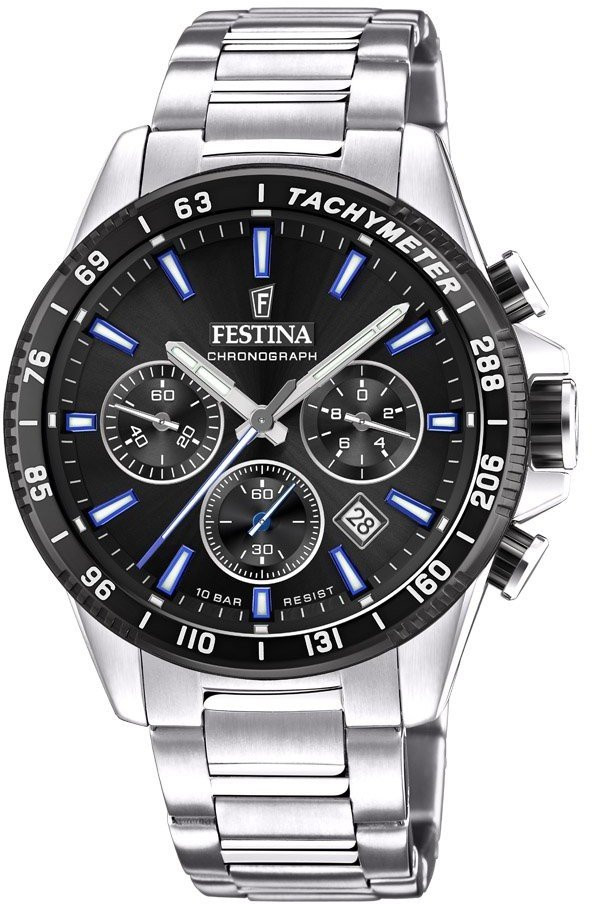 Festina Timeless Chronograph Nero Acciaio