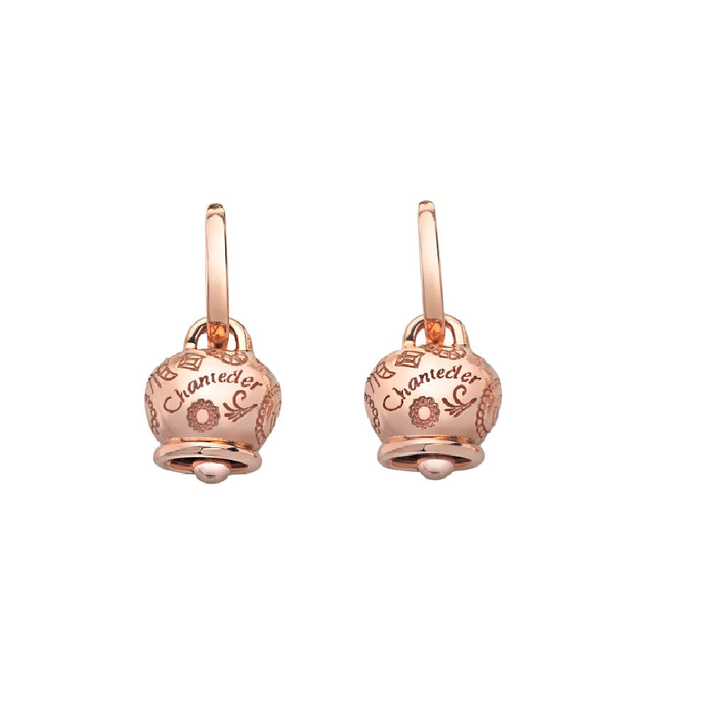 Chantecler Orecchini Campanelle Medi Suamèm | Oro Rosa 9Kt | 10,30g