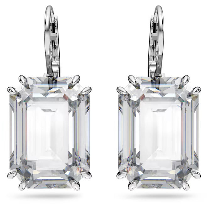 Swarovski Orecchini Pendenti Taglio Ottagonale | Rodio Placcato | Collezione III