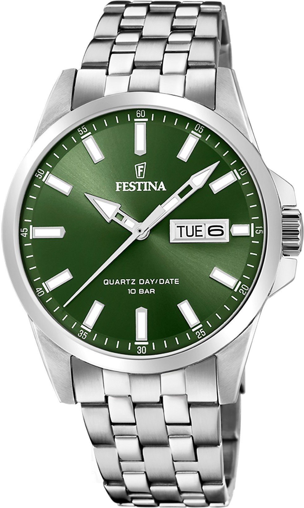 Festina Classic Bracelet Day/Date Verde