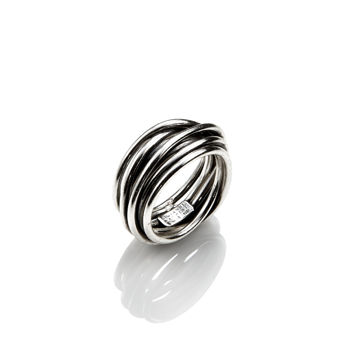 Giovanni Raspini Anello Donna Monte Carlo | Argento 925 | Collezione Catene