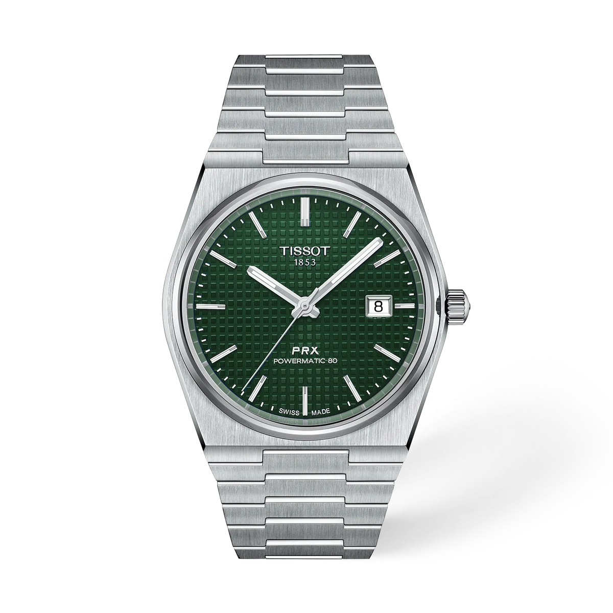 Tissot PRX Powermatic 80 40 mm con Quadrante Verde