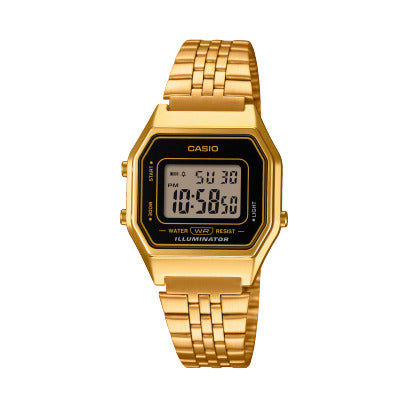 Casio Orologio Uomo Vintage Dorato | Acciaio Inox | Resistente all’Acqua