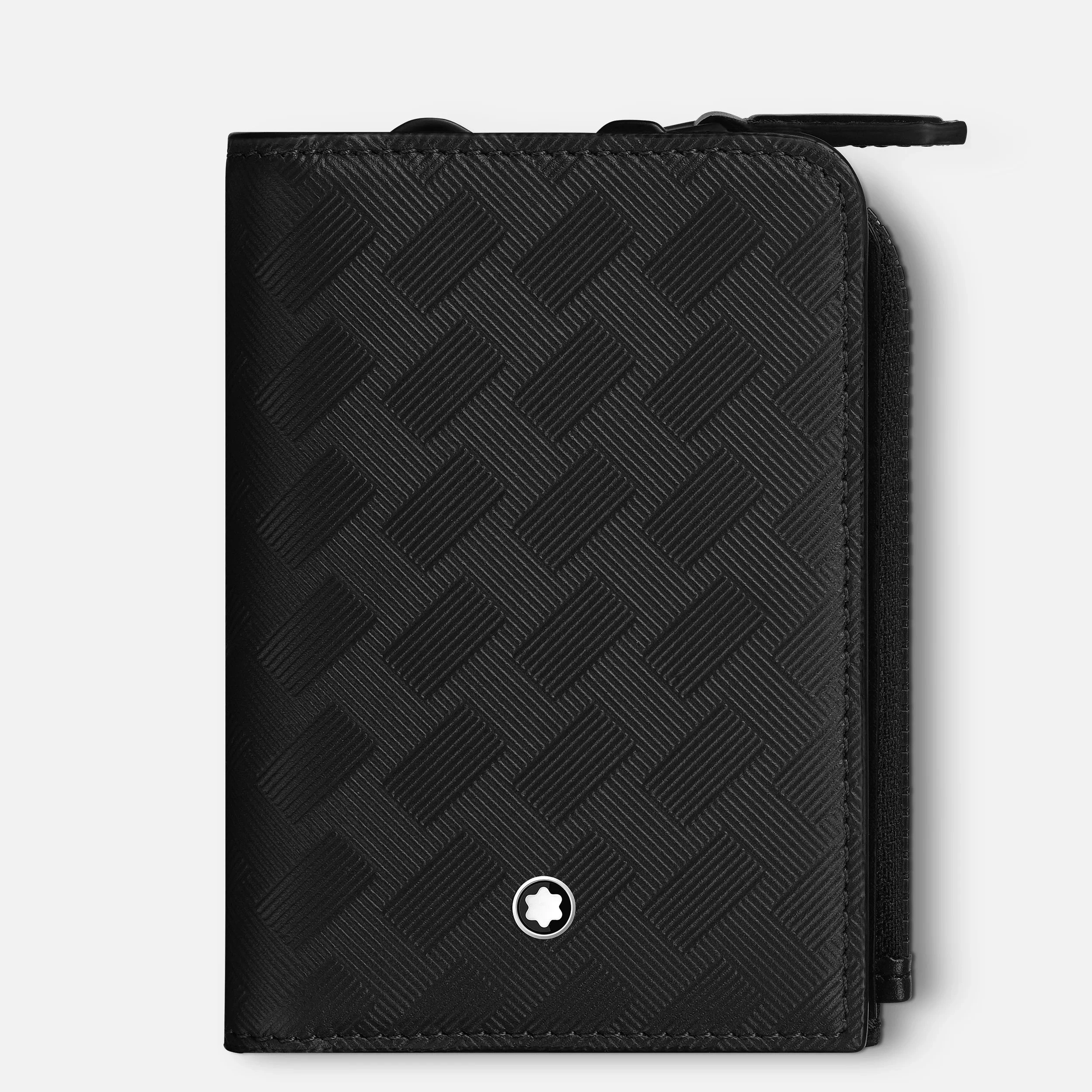 Montblanc Portacarte Extreme 3.0 3 scomparti | Pelle pienofiore | Tasca con zip