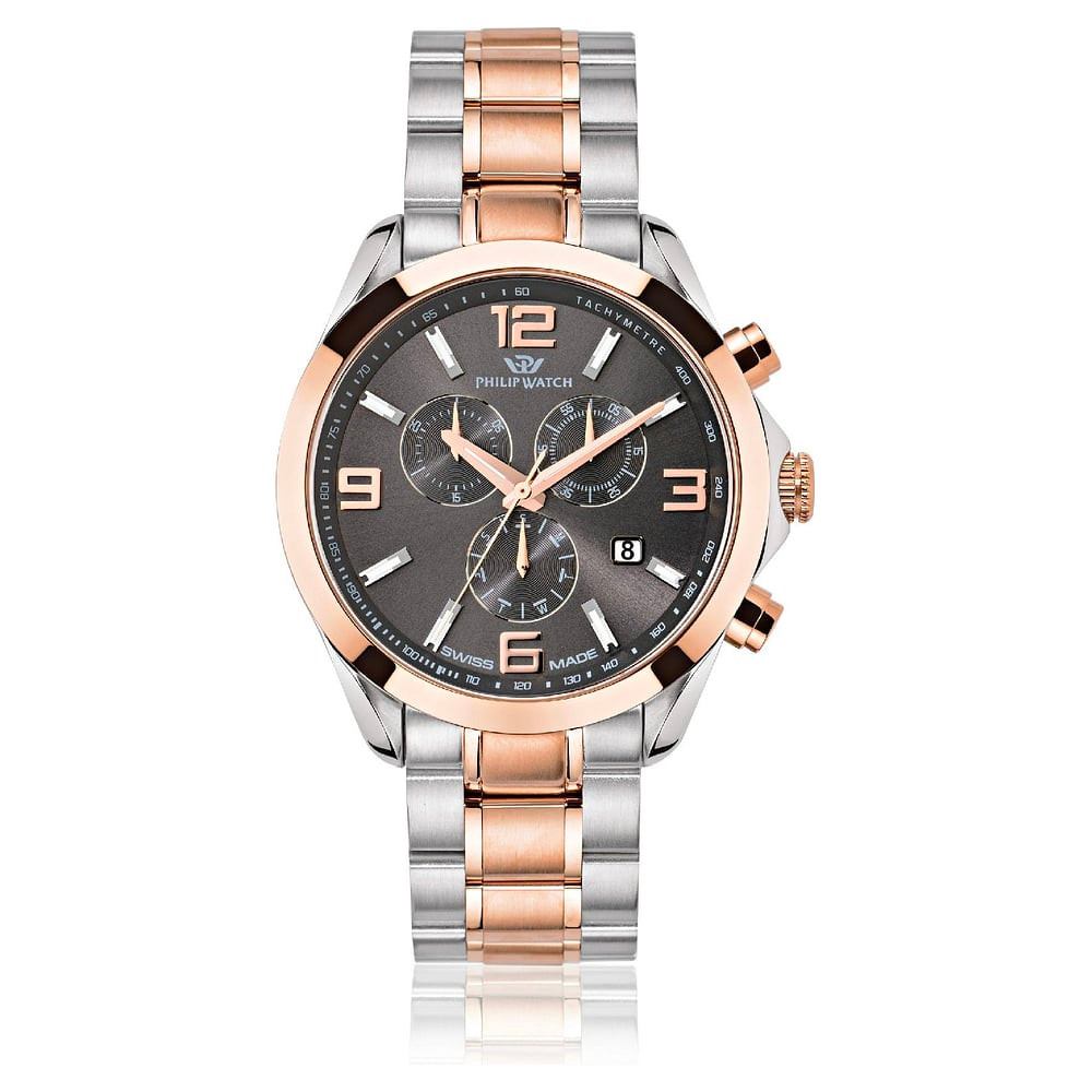 Orologio Philip Watch Blaze Cronografo Bicolore Acciaio e Rose Gold