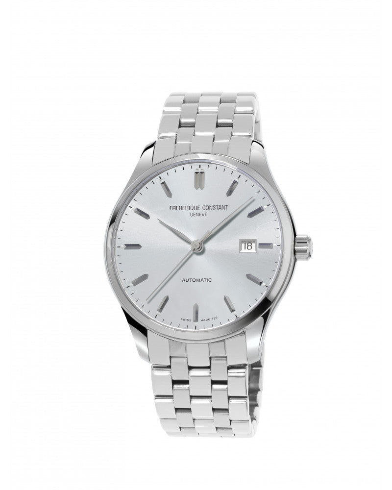 Frederique Constant Orologio Uomo Automatico | Acciaio | Quadrante Argentato