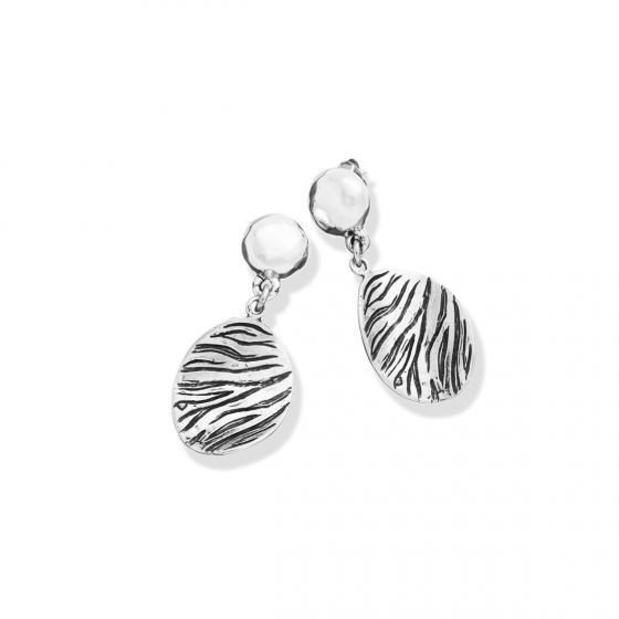 Giovanni Raspini Orecchini Donna Zebra Animalier | Argento 925 | Fatto a Mano