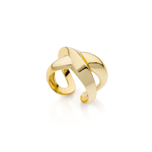 UNOAERRE Anello Donna X Dorato | Bronzo | Garanzia 2 Anni