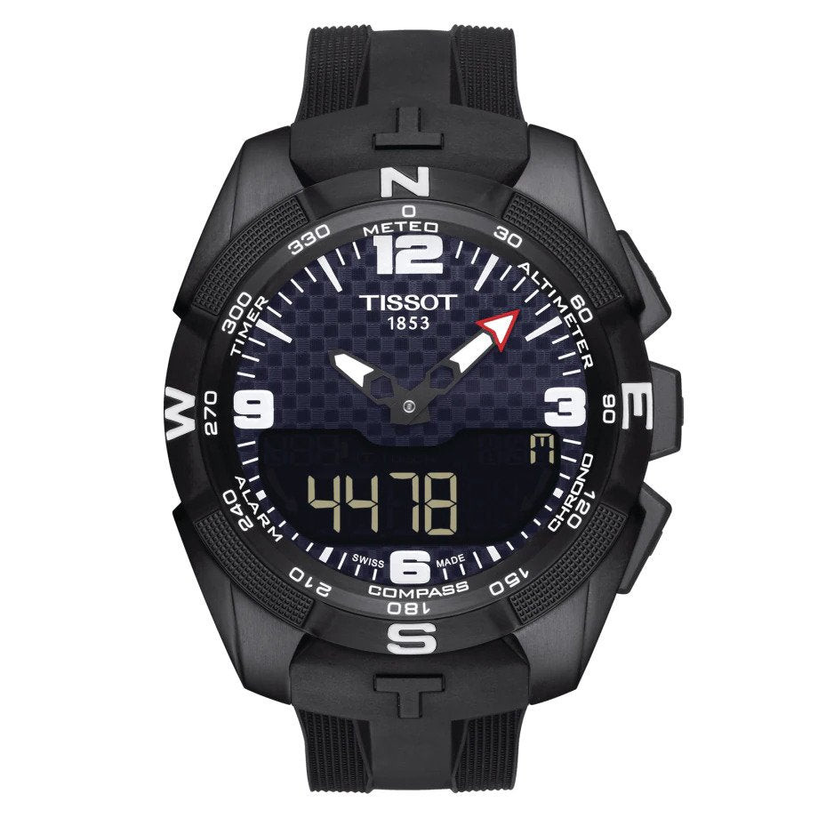 Tissot Orologio Uomo T-Touch Expert Solar | Titanio PVD | Altimetro & Bussola